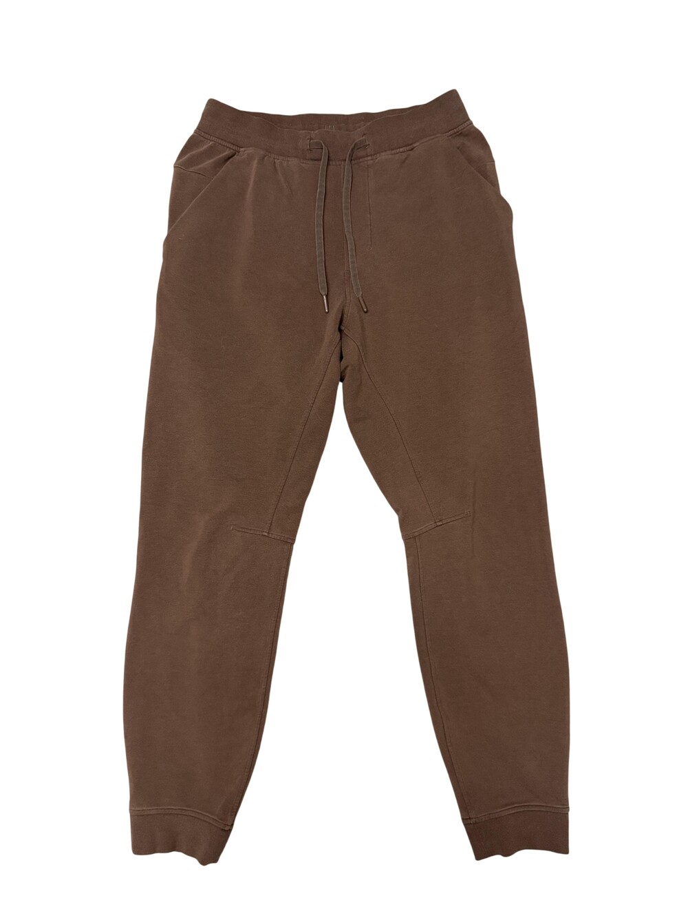 Lululemon Sweatpants Mens Medium Brown French Terry Joggers Elastic Waist